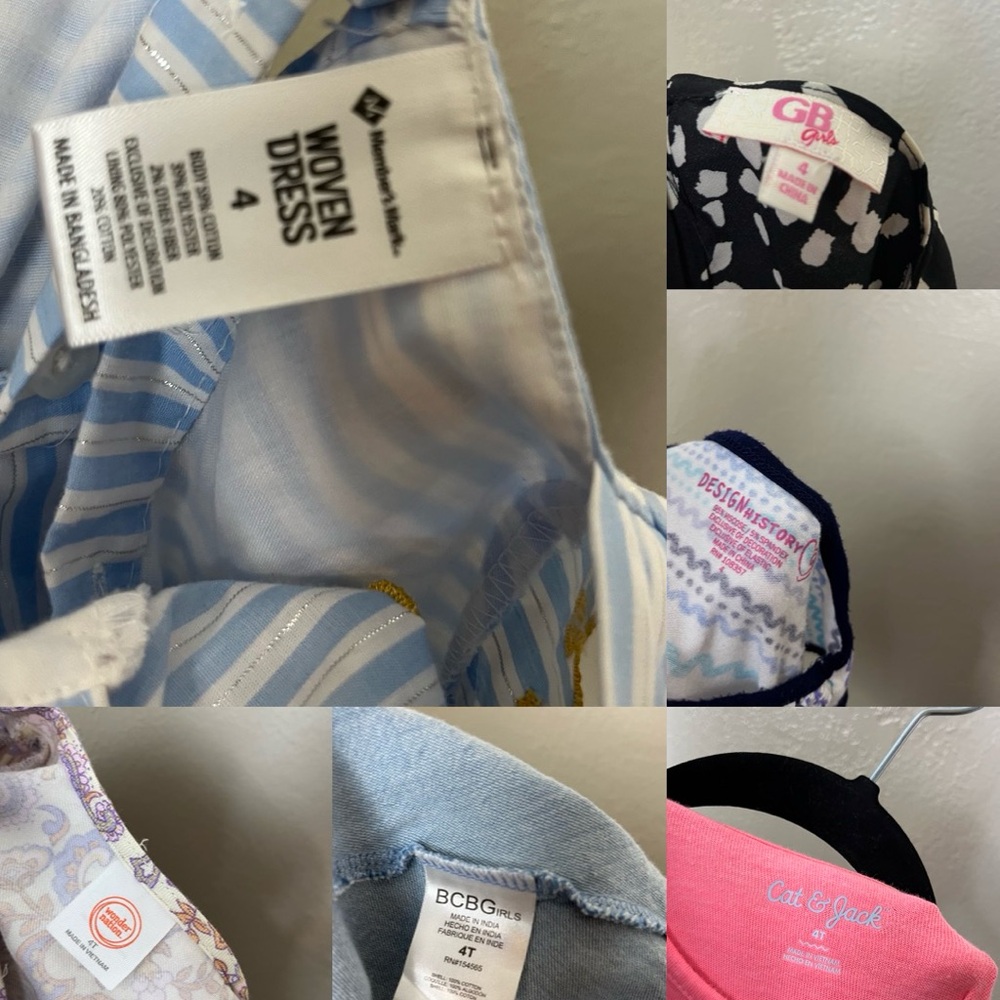 BCBG girls lot of 6 summer dress various brands size 4 - Picture 16 of 16